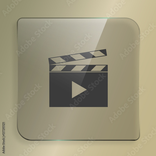 Media player icon vector illustration