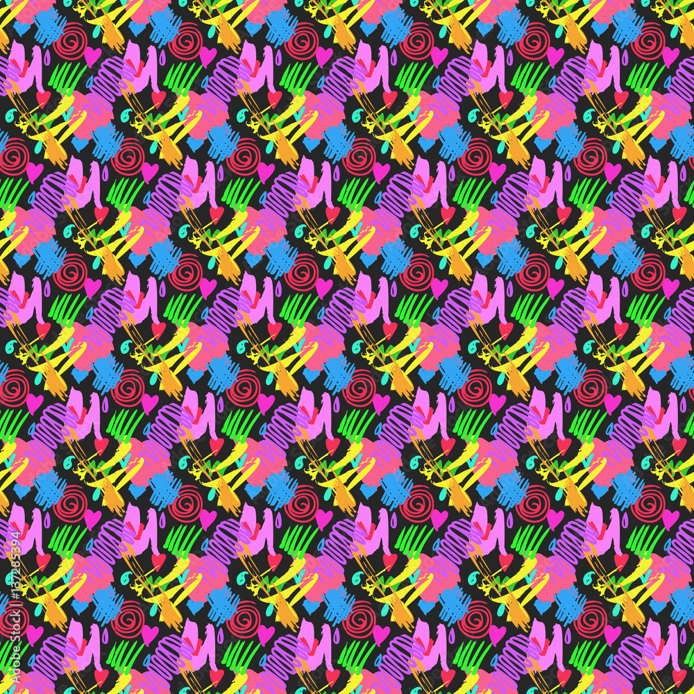 Abstract background seamless pattern 