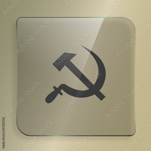 Hammer and sickle vector illustration