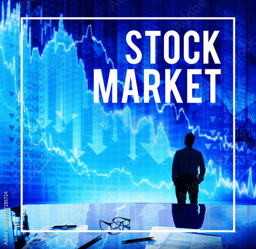 Stock Stock Market Trading Increase Investment Concept