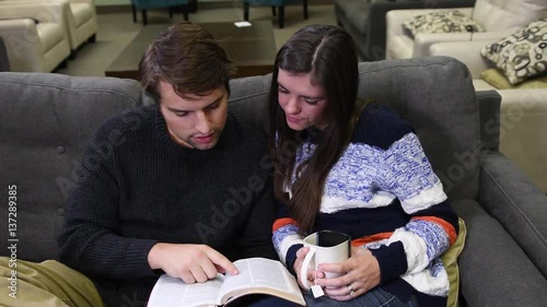 Couple Reading Bible