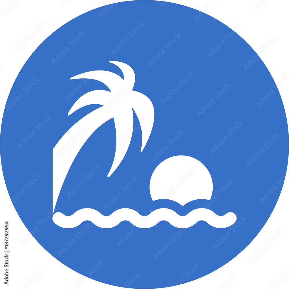 beach-sunset icon