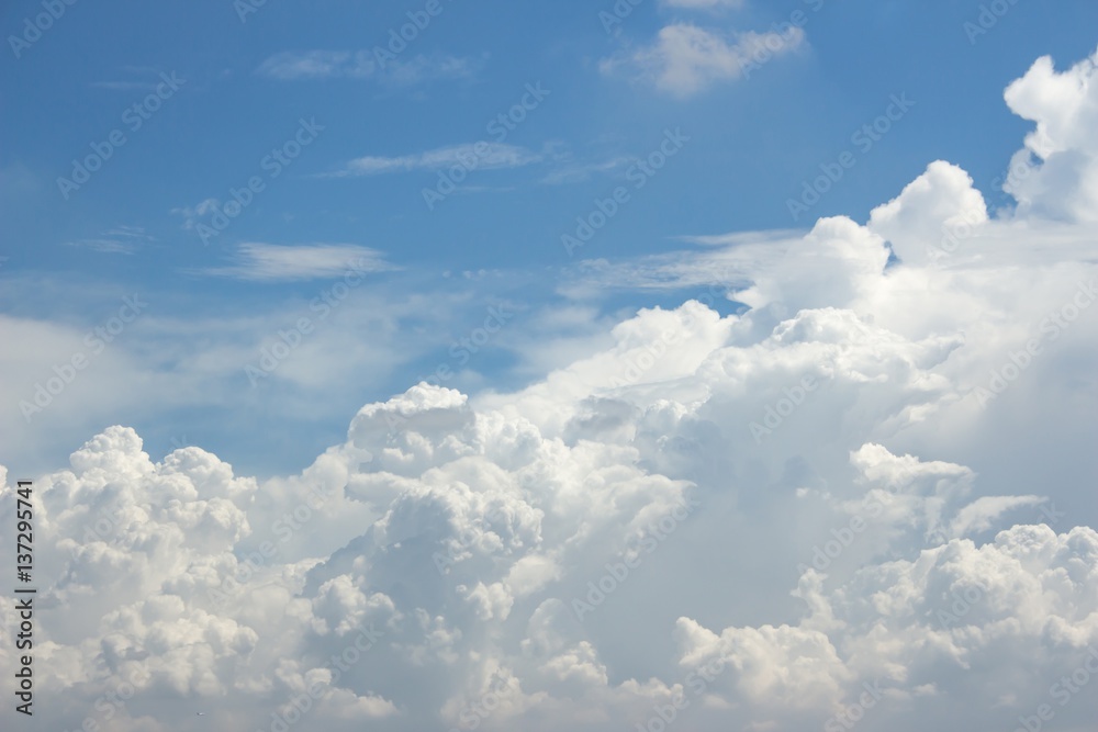 Fototapeta premium blue sky with cloud