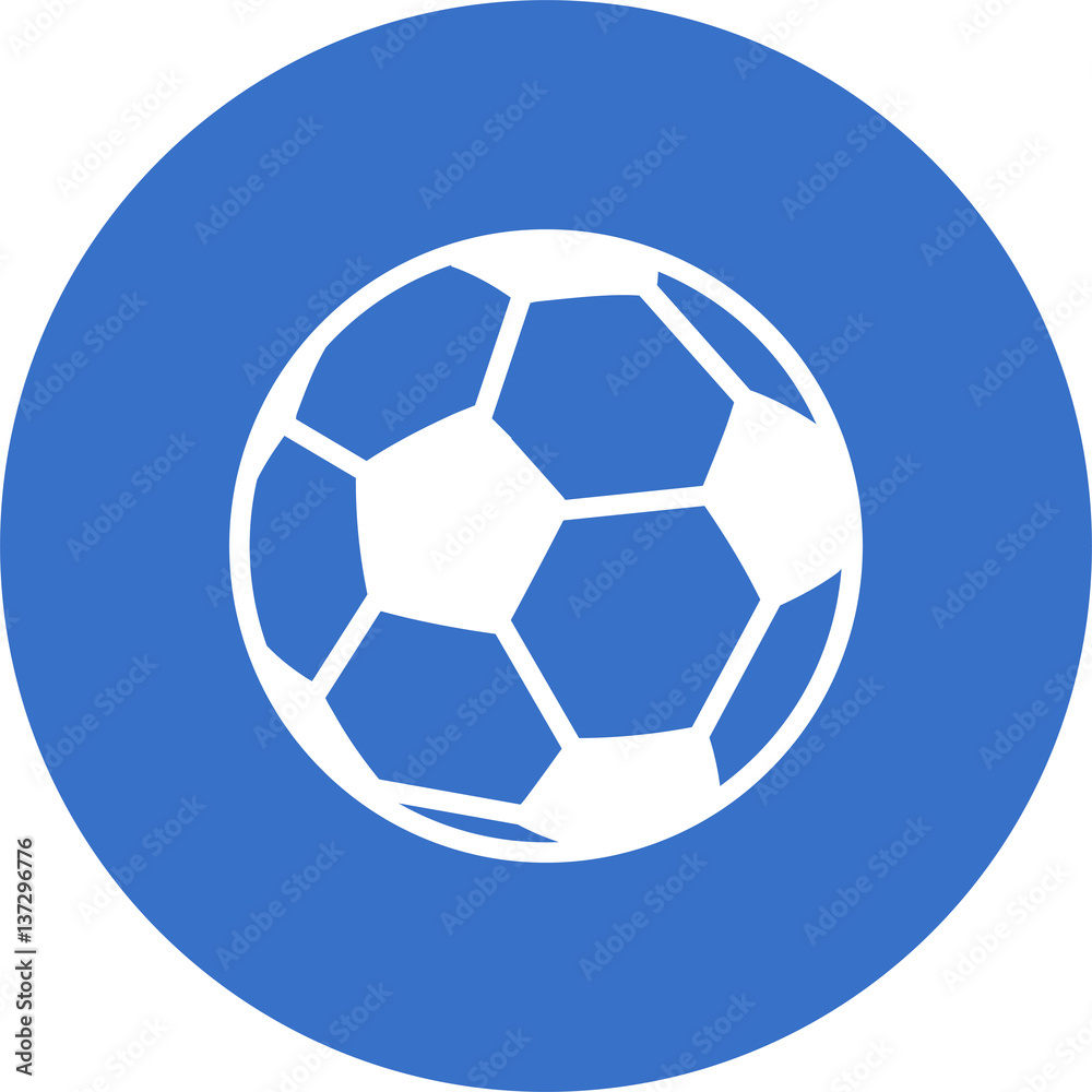 Fototapeta premium soccer-ball icon