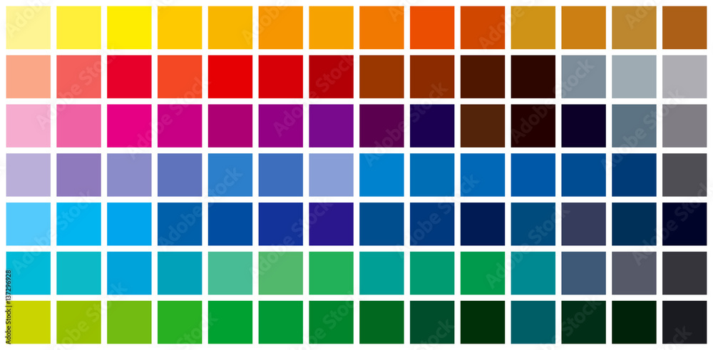 color chart background - obrazy, fototapety, plakaty 
