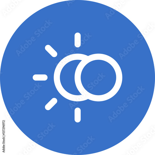 sun eclipse icon