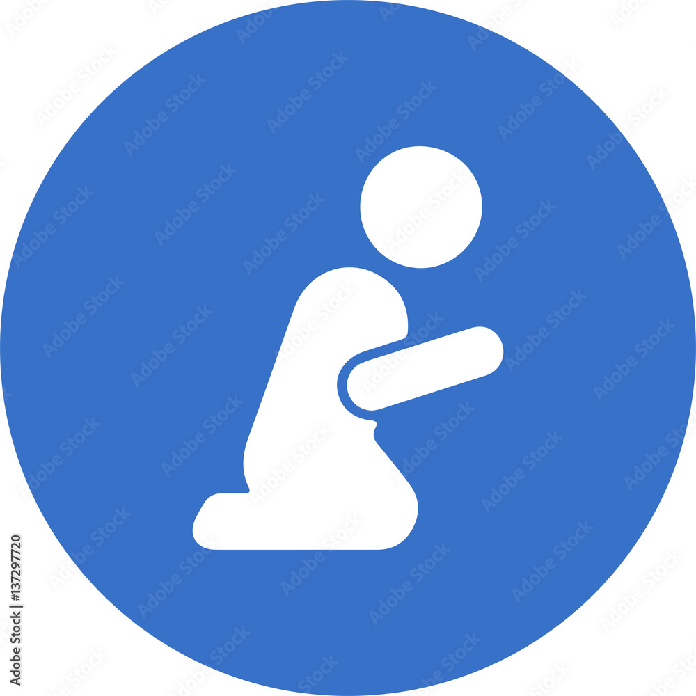 muslim praying icon muslim praying icon