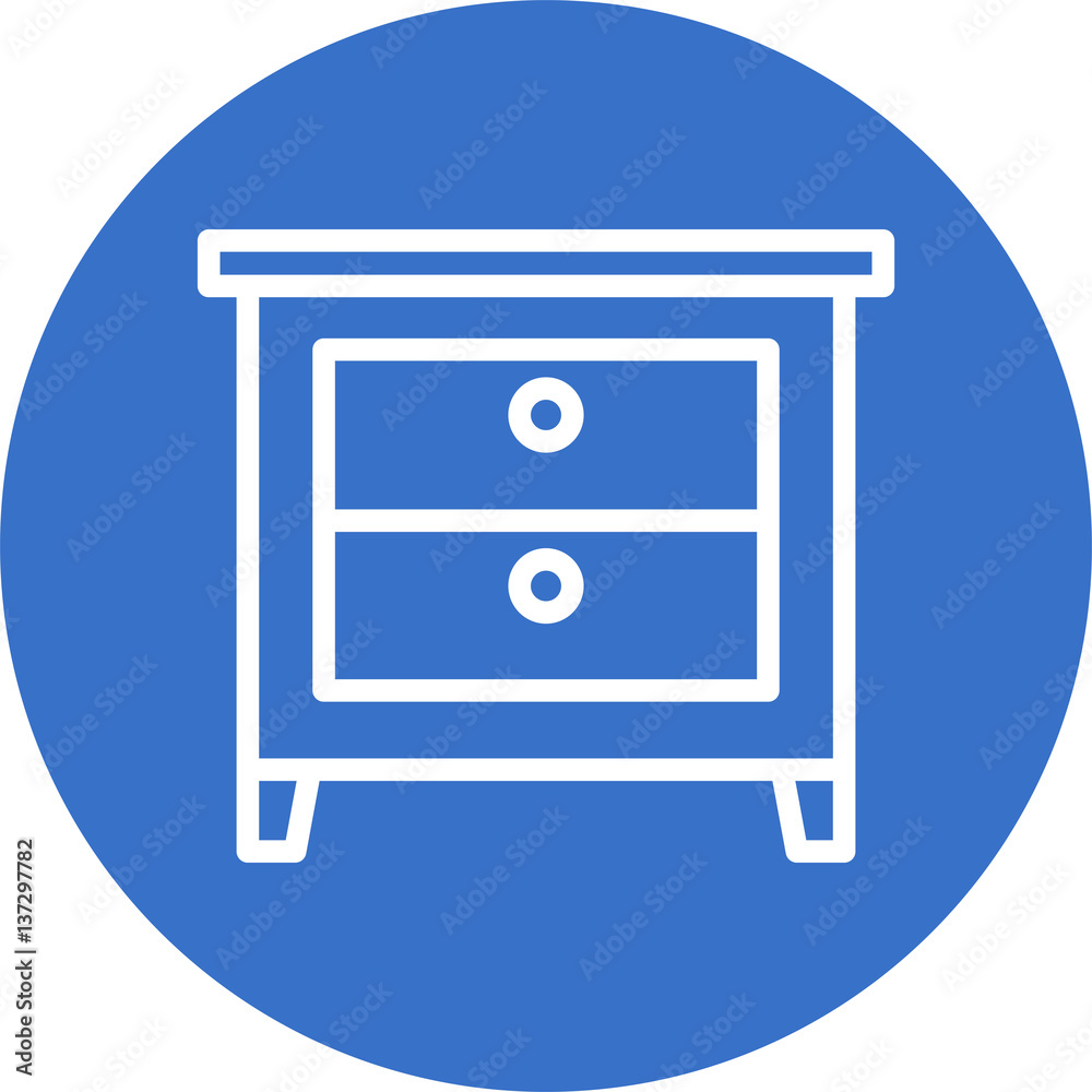nightstand icon nightstand icon