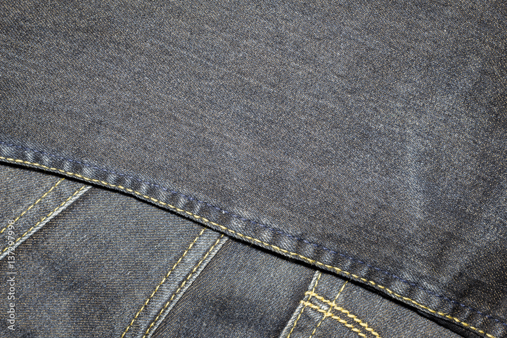 Fototapeta premium Texture the old jeans.