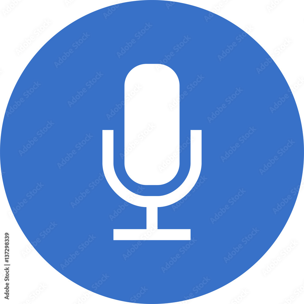 Radio microphone icon Radio microphone icon