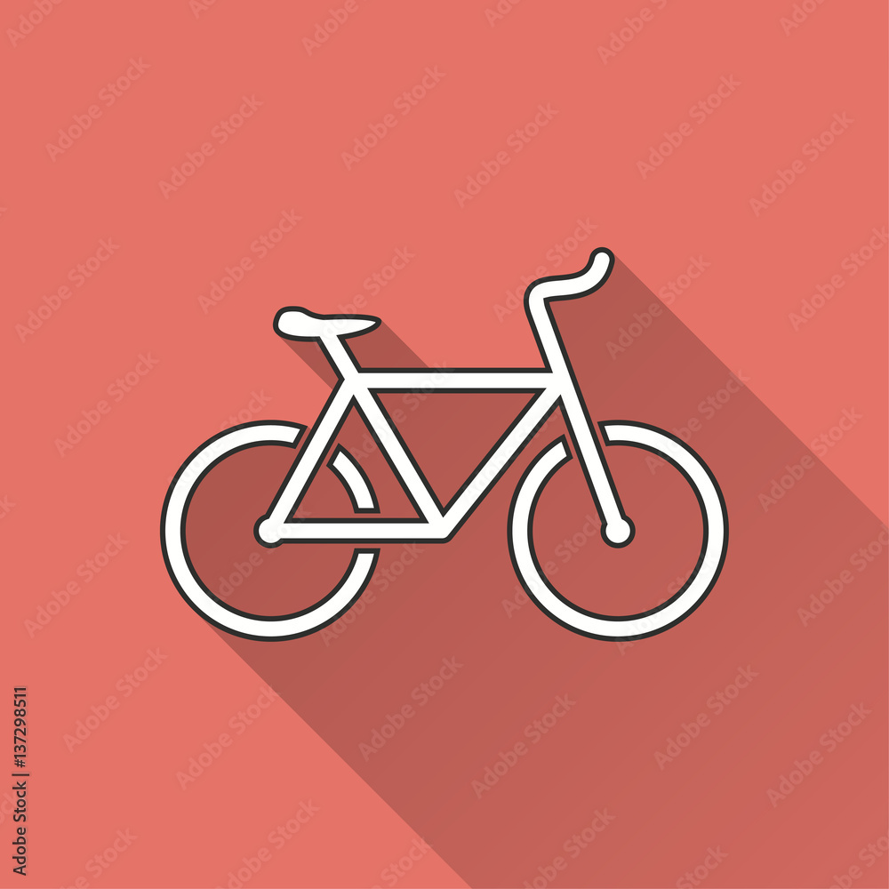 Bicycle vector icon Bicycle vector icon