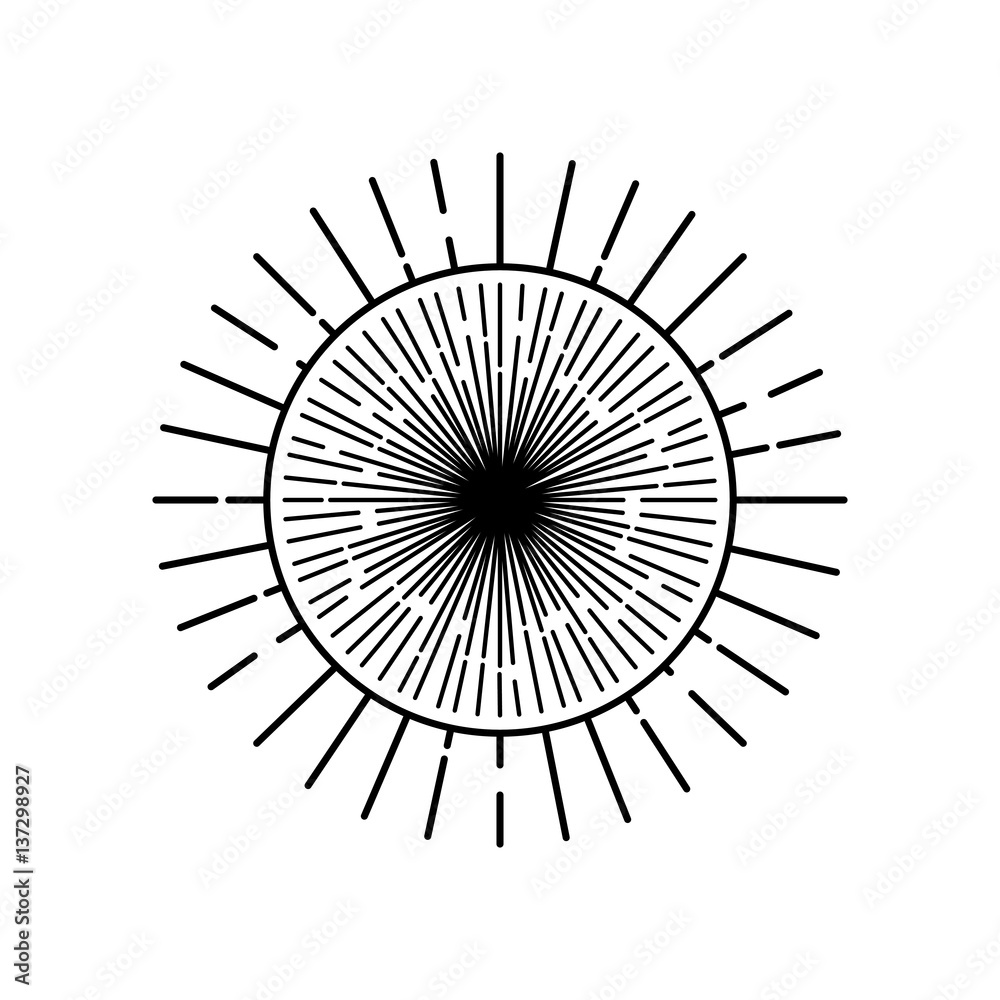 Obraz premium round abstract decorative frame vector illustration eps 10