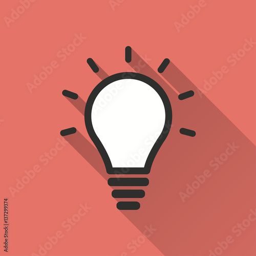 Lamp vector icon
