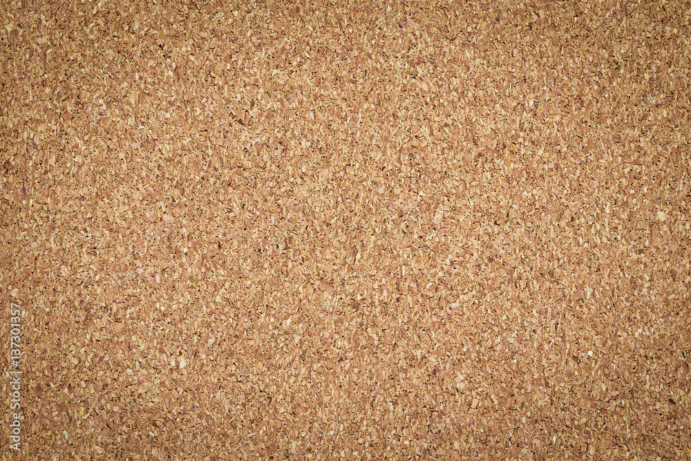 Brown vintage cork board texture background. Empty bulletin Board Stock  Photo | Adobe Stock