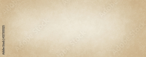 light brown paper background design with soft white center and grunge textured border, old vintage parchment background design