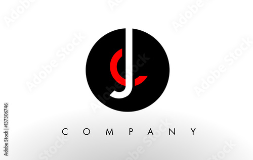 JC Logo.  Letter Design Vector.