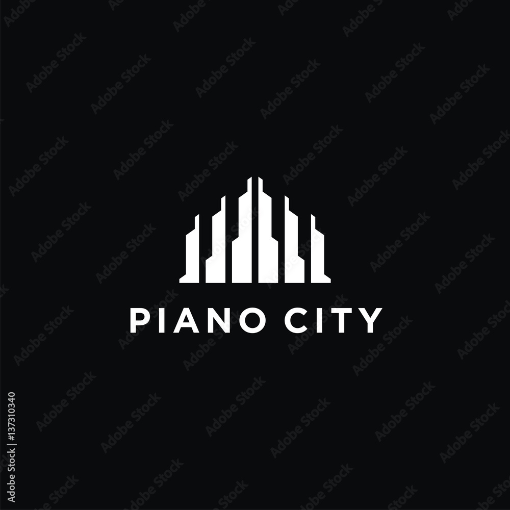 Piano city logo