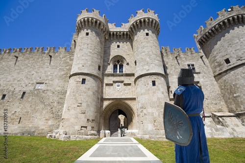 Imaginary view of the Palac...