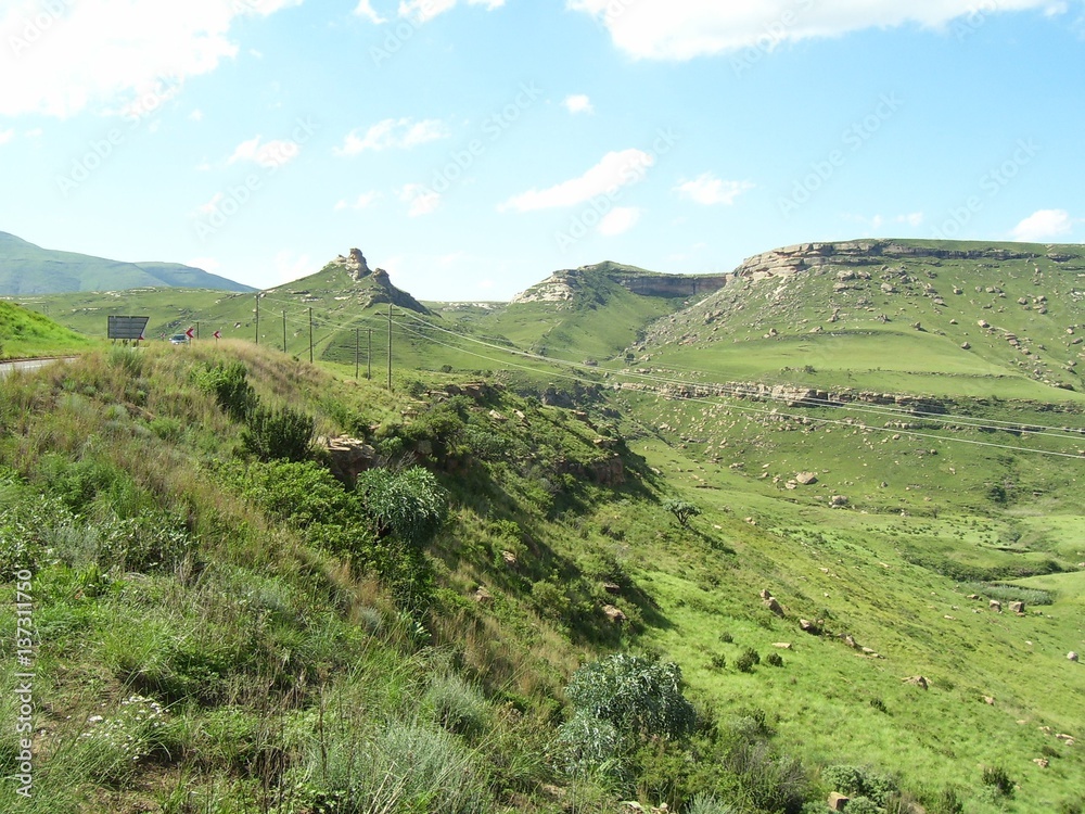 Obraz premium Power across the Highlands