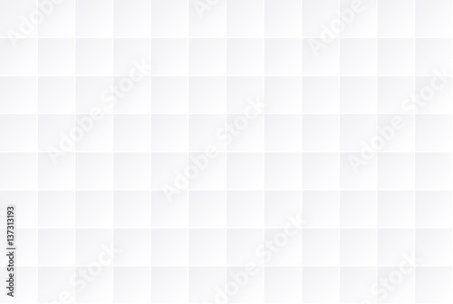 White seamless geometric texture - big squares