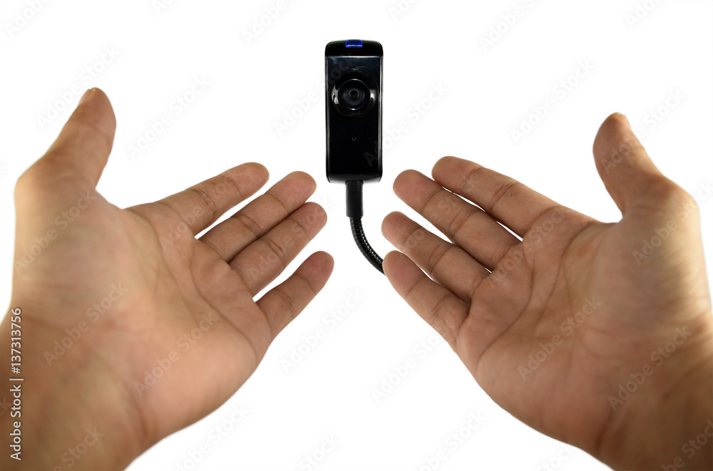 businessman's hands welcoming customer in the web businessman's hands welcoming customer in the web