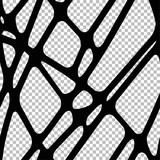 Seamless abstaktny transparent background black connected lines