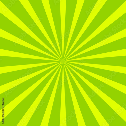 Green radial background  