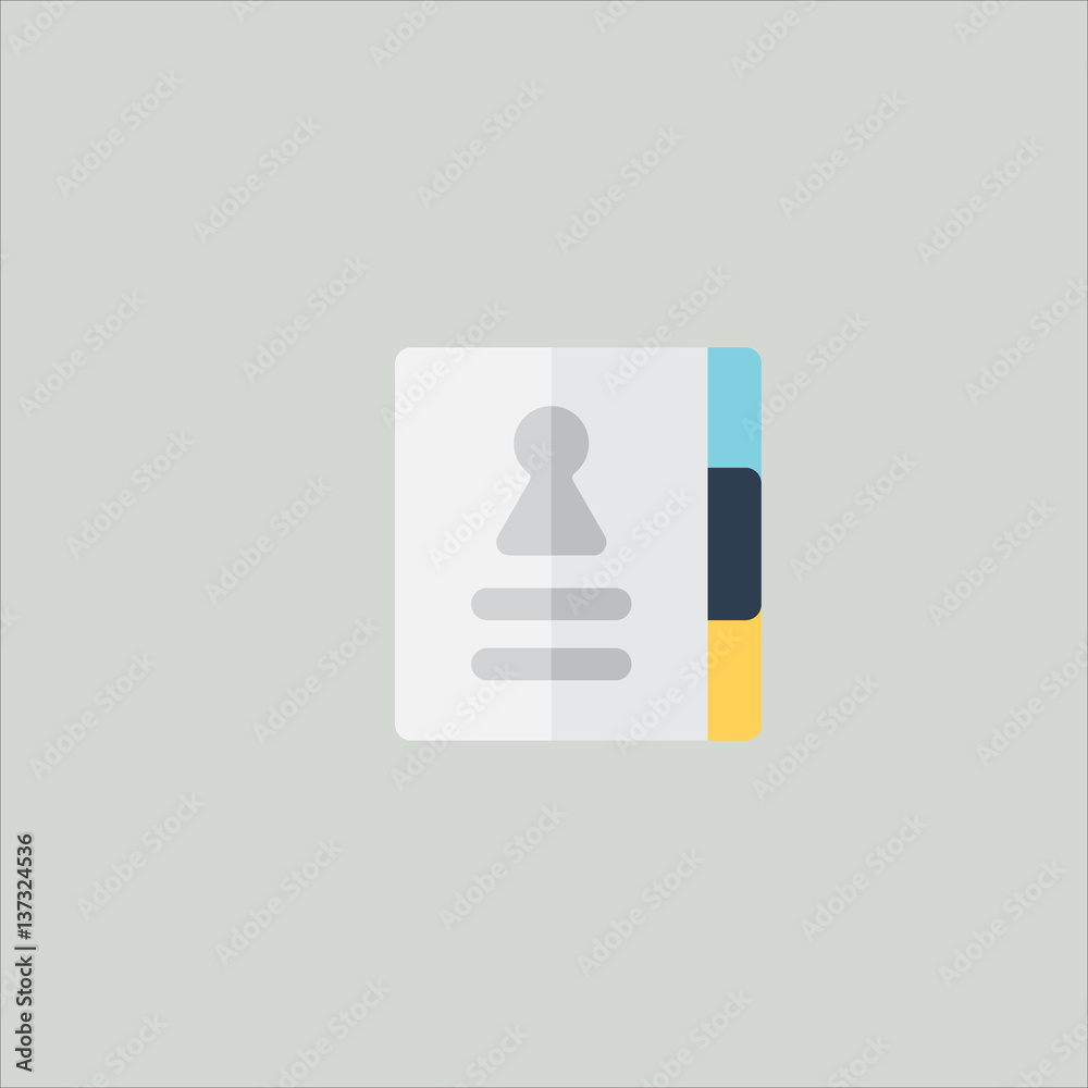 agenda icon flat design agenda icon flat design
