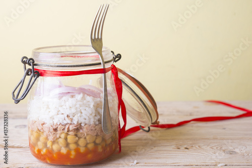 Food in Jar photo