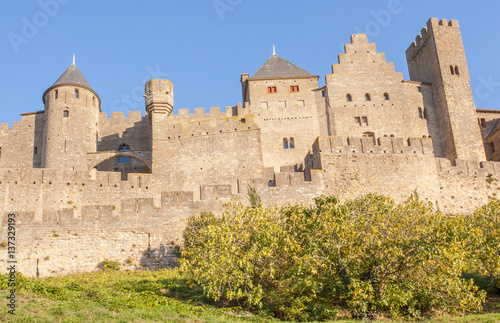 les remparts de Carcassonne, Aude, France