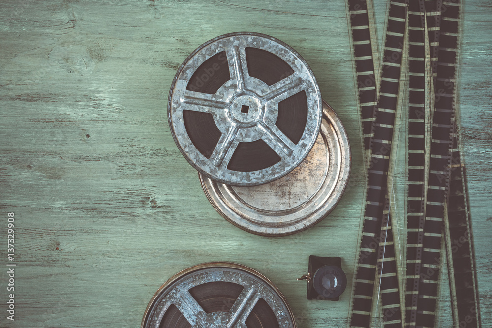 Naklejka premium Reel of film