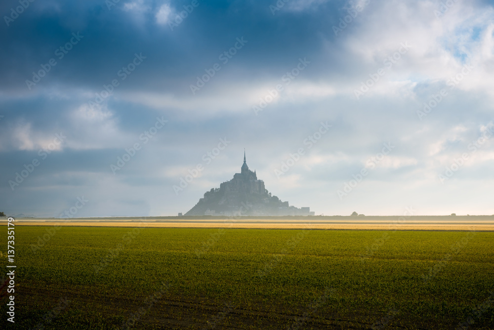 Mont Saint Michel tidal island Mont Saint Michel tidal island