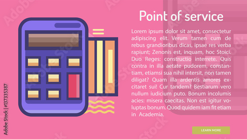 Point of Service Conceptual Banner