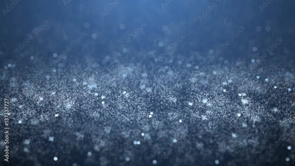 Rain on darkly blue background Rain on darkly blue background