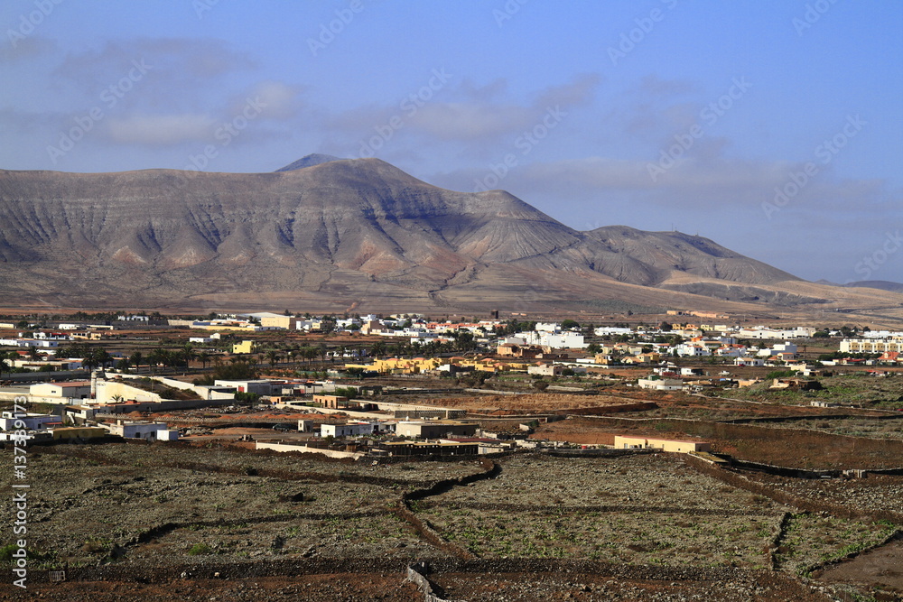 Beautiful village on Fuerteventura, Canary Islands