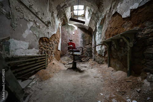 Φωτογραφία Barber Chair Grunge
