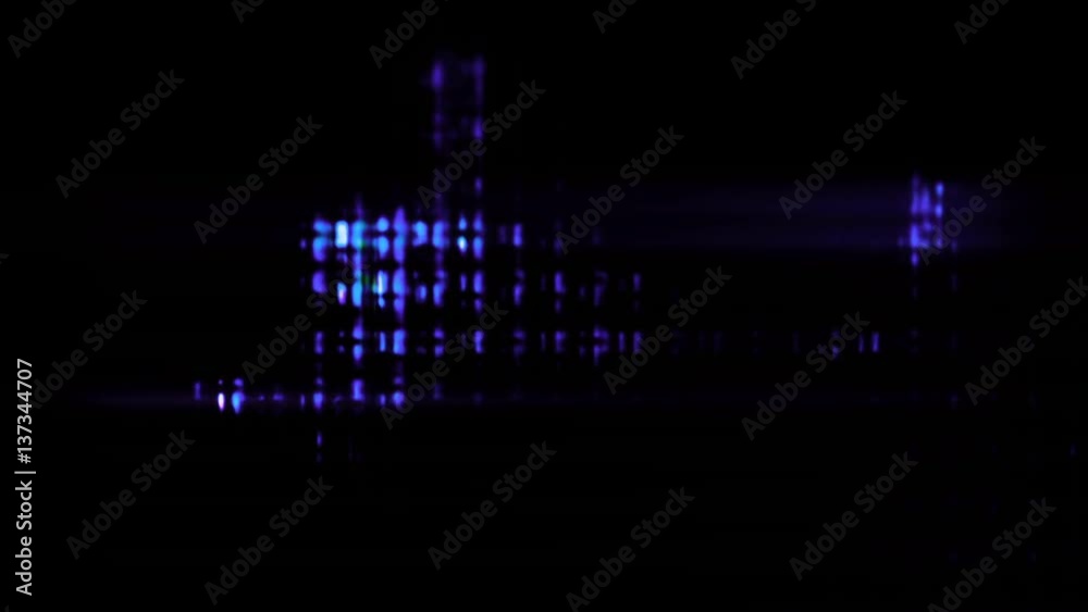 TV Noise 1068: TV screen pixels fluctuate with video motion (Loop). TV Noise 1068: TV screen pixels fluctuate with video motion (Loop).