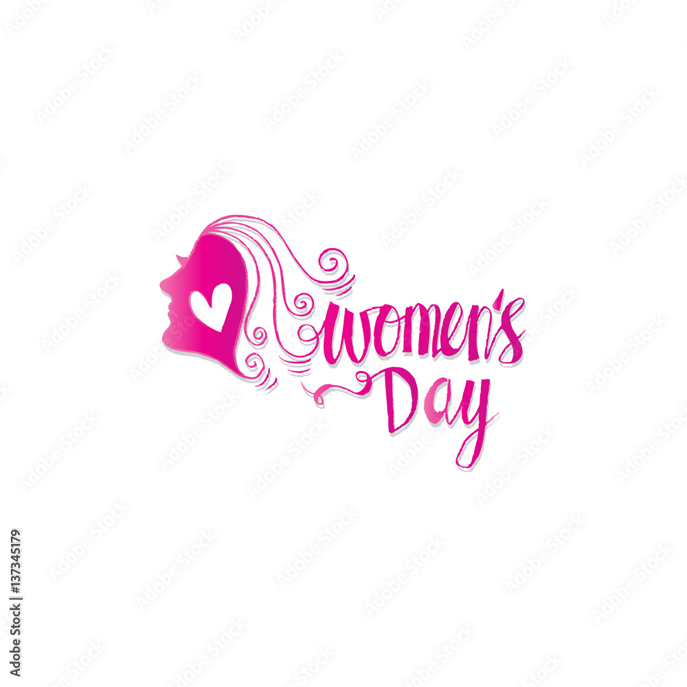 Hand lettering Women's Day Hand lettering Women's Day