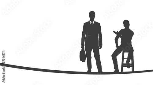 Geschäftsmänner | Silhouetten