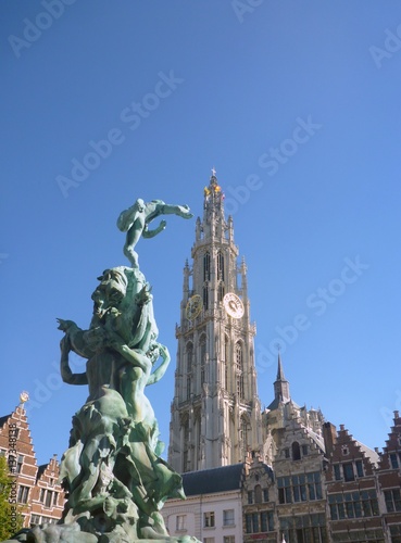 Antwerp City Center. One of the best trip destinations in Belgium
