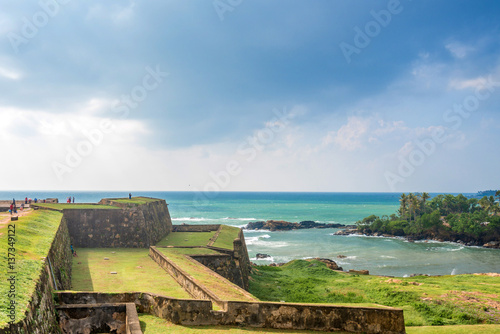 Beautiful scenery of ancient Dutch Galle Fort