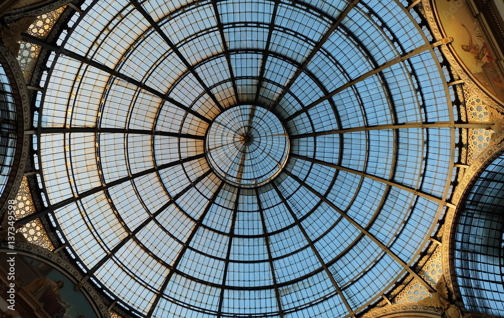 Galleria Vittorio Emanuele II roof