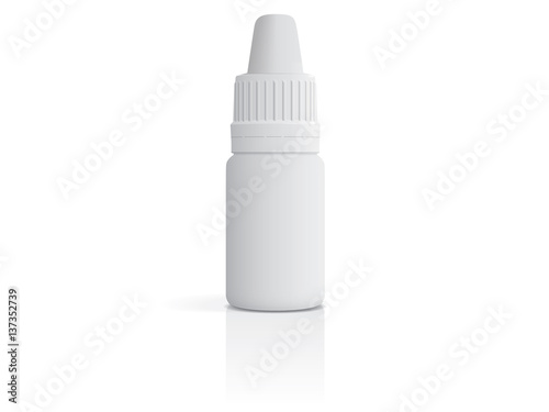 Tube with medications  for your design is easy to change colors Mock up