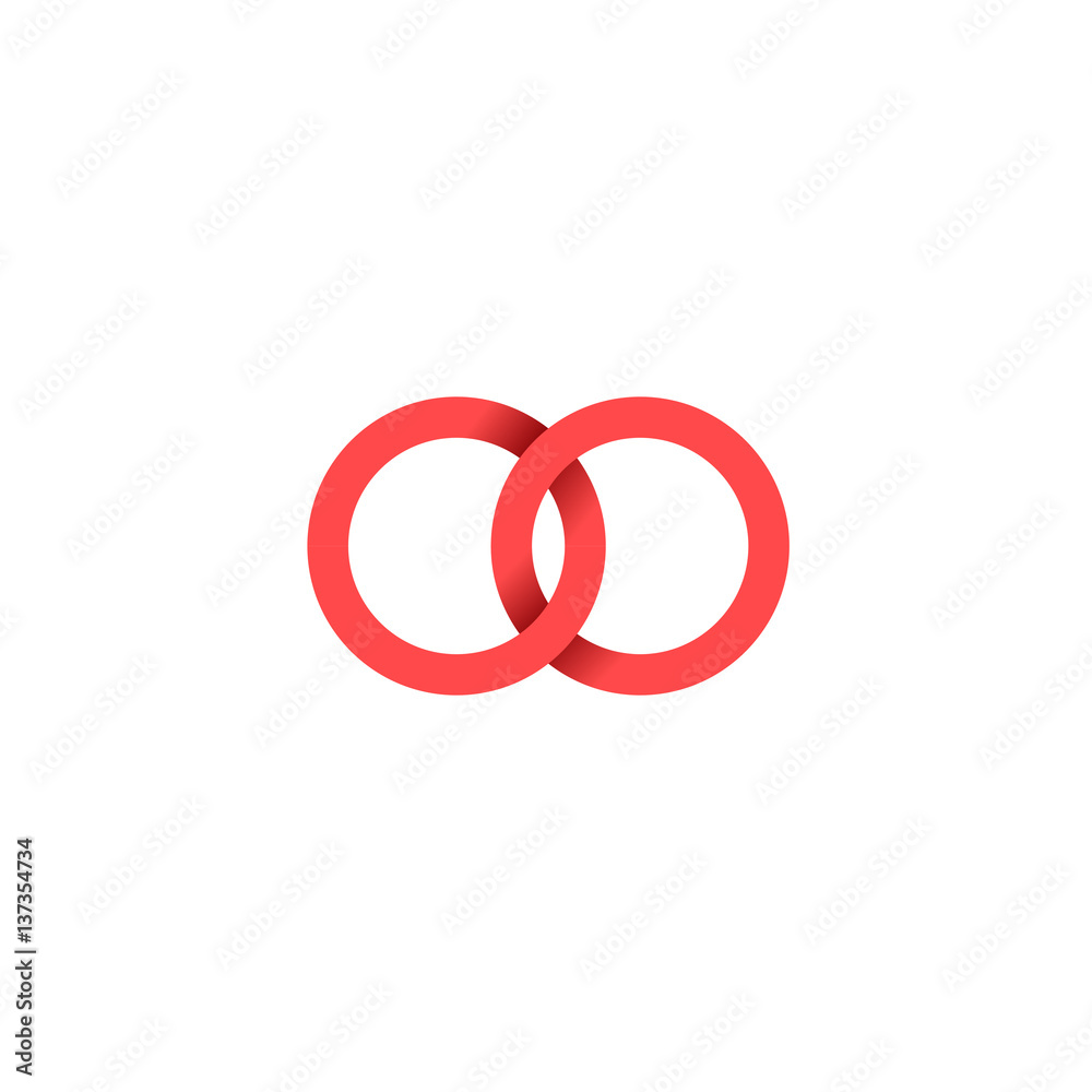 Unusual vector logo in a modern style. Unusual vector logo in a modern style.