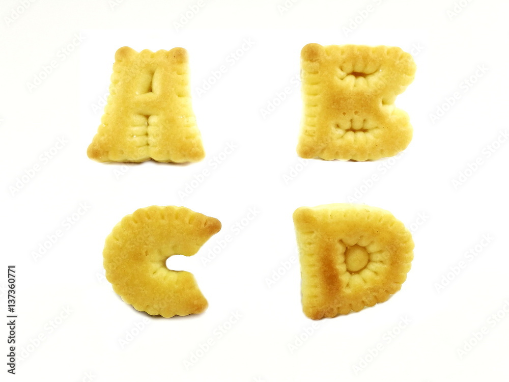 alphabet cookie