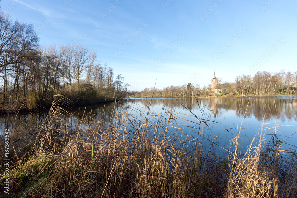 Winter Panorama Lake Born / Germany Winter Panorama Lake Born / Germany