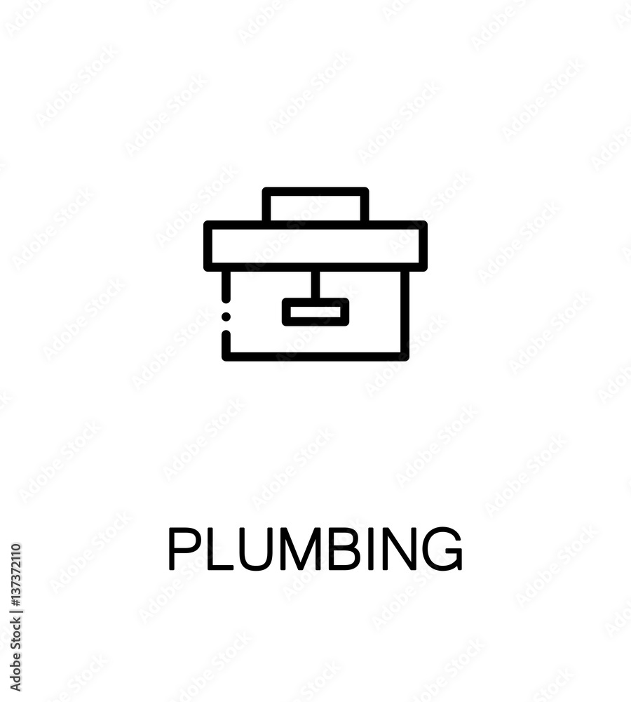 Plumbing flat icon