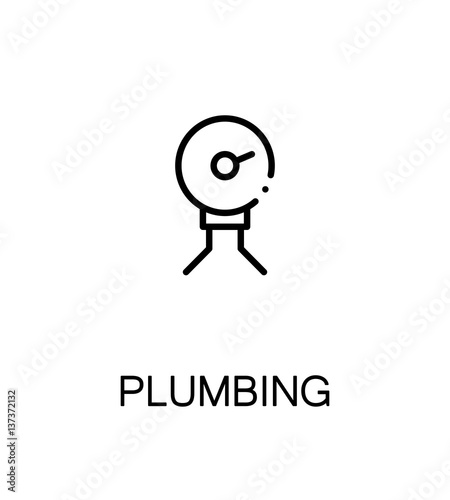 Plumbing flat icon