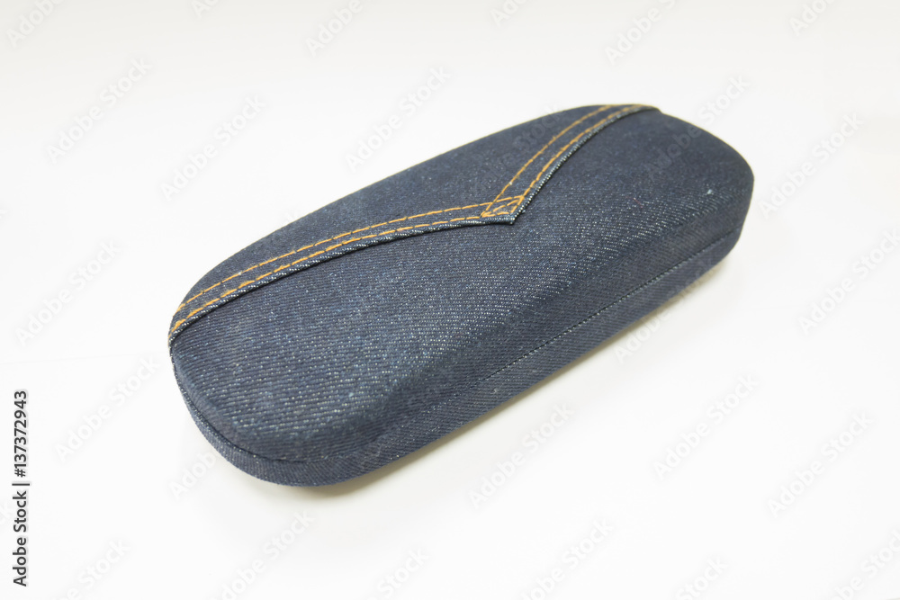 glasses jeans case fashion isolated on white background glasses jeans case fashion isolated on white background