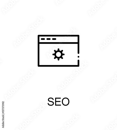 Seo flat icon